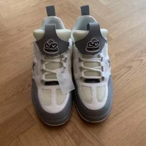 LV skates - Louis Vuitton skor gråa använd en gång