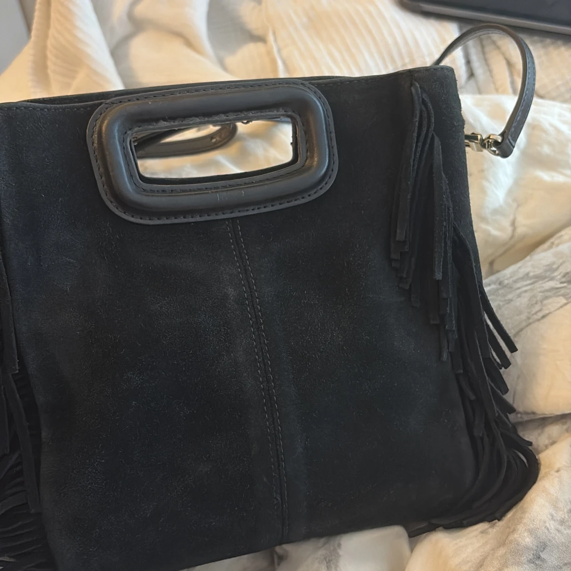 maje väska mocka - 2