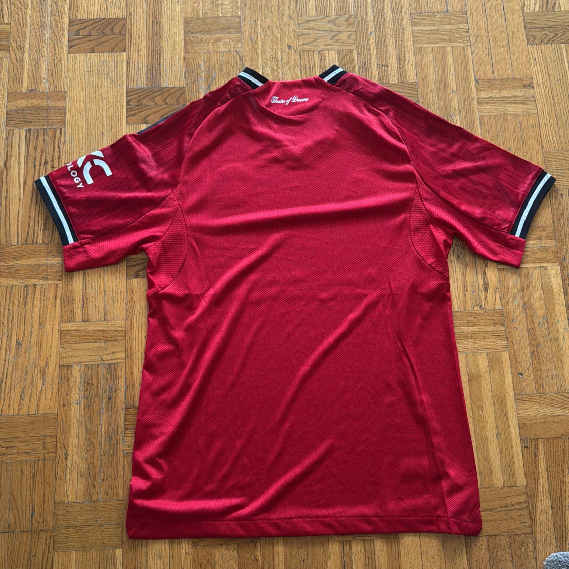 Manchester United röd matchtröja Adidas - 1