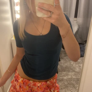 Grön baströja - Fin grön baströja, med lite urringning. Ljuset får den att se blå ut men den är mer åt de blå/gröna hållet.