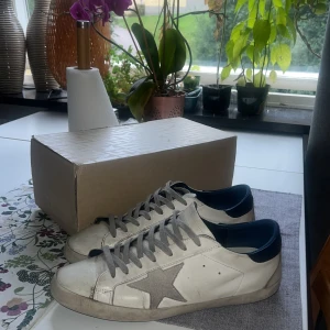 Golden goose - Goa golden goose i klart använt skick. Har sina defekter som man kan se på bilderna men trevliga varje dag skor. Allt medföljes. 