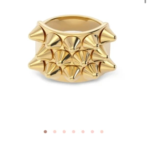 Peak ring guld från edblad - Storlek M. Dm för bilder och frågor(en av nitarna är av)