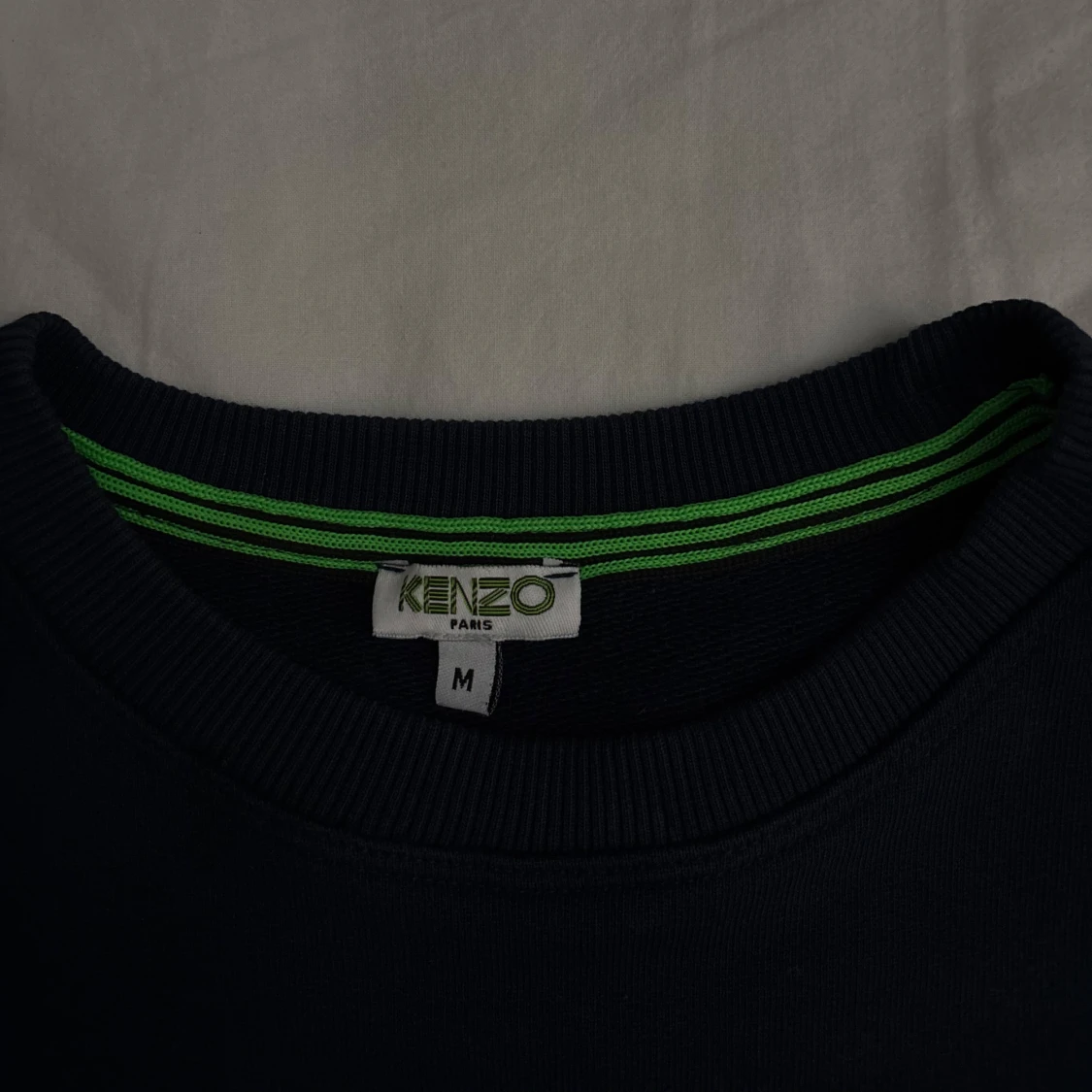 Mörkblå Kenzo sweatshirt med tiger !ÄKTA! - 3