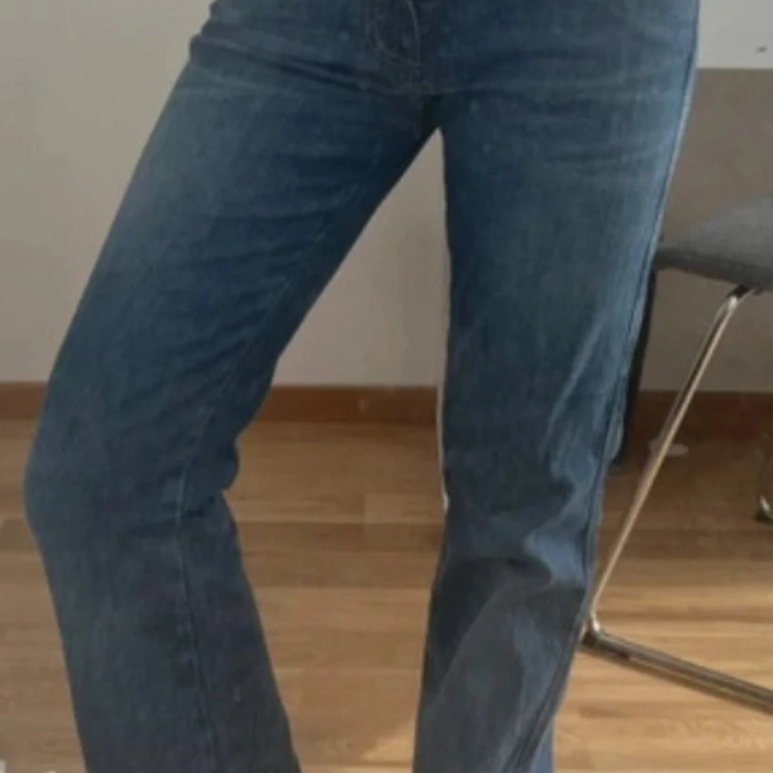 Levi's blå bootcut jeans