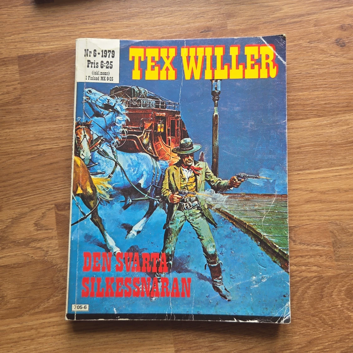 Tex Willer - Den svarta silkessnaran