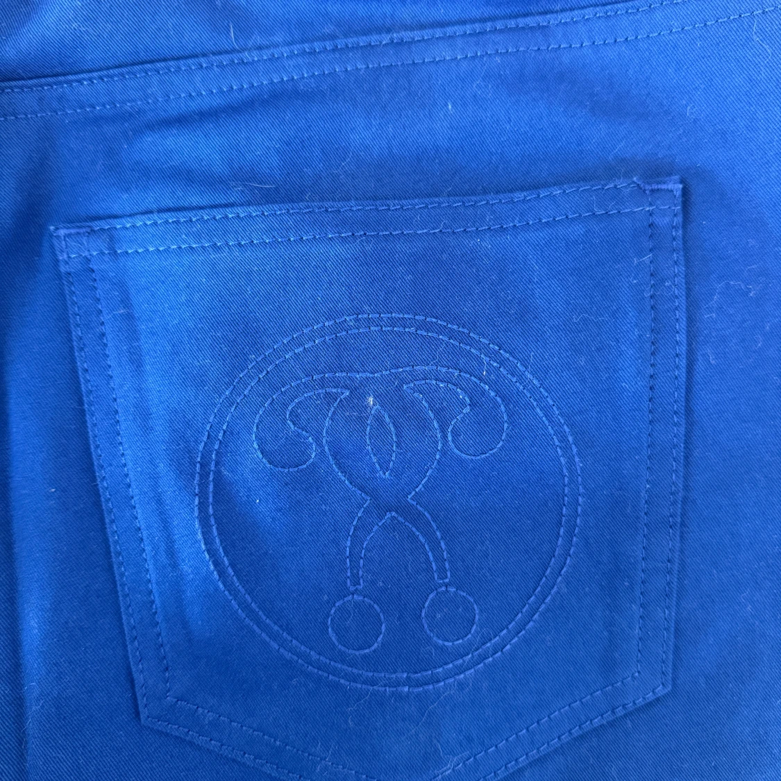 Blå byxor från Moschino  - 1