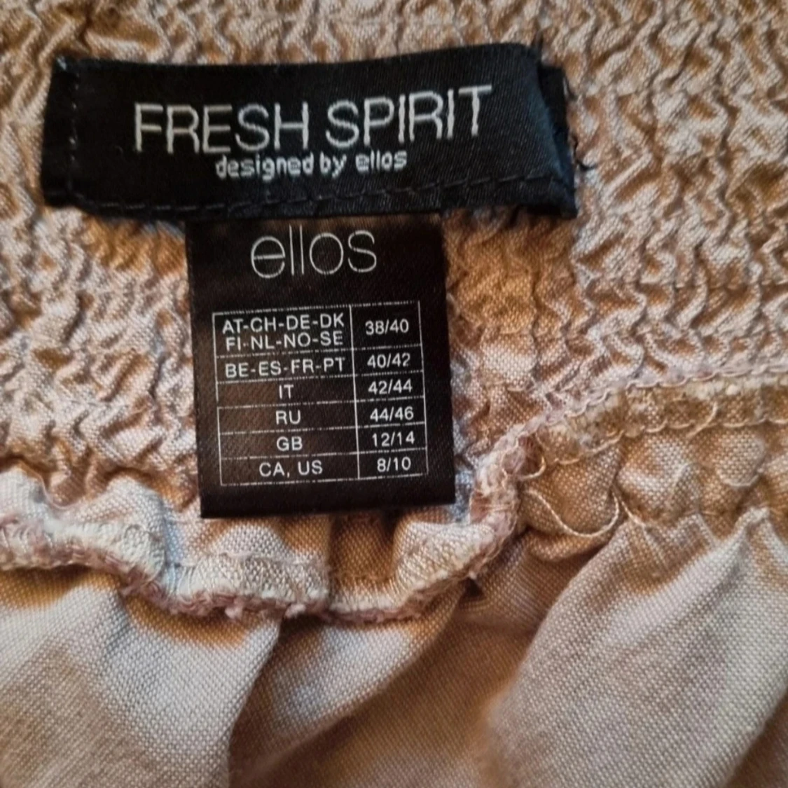 Beige kortkjol från Ellos Fresh Spirit - 3