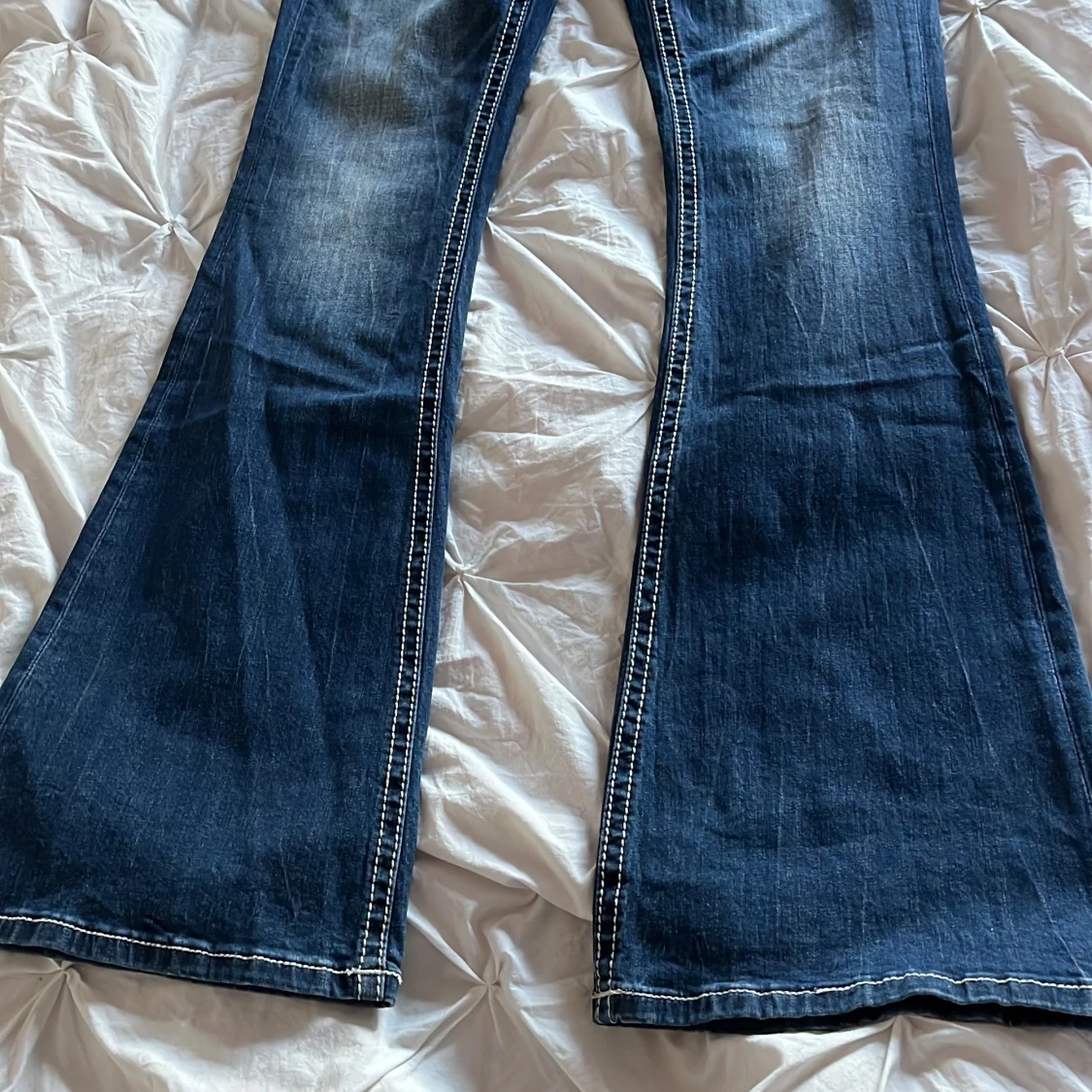 mid-rise flare miss me jeans - 3