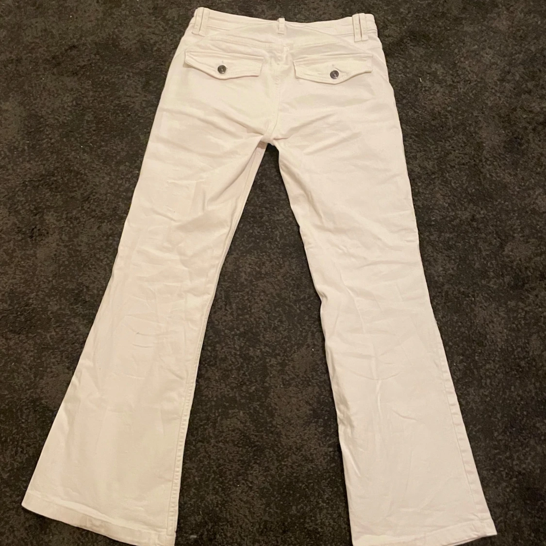 Vita jeans från Bershka - 4