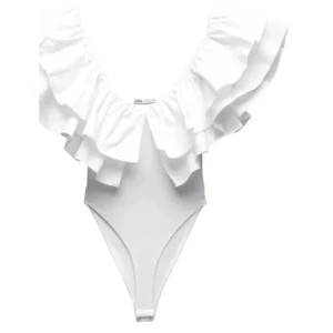 Zara volang body!  - Populär zara volang body! Gammal modell (se bild 1) men exakt som bild 2 fast utan bandet i ryggen! ❤️ 