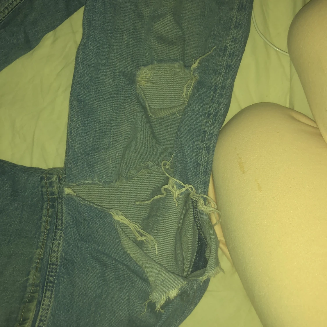 Blå jeans från H&M - 3