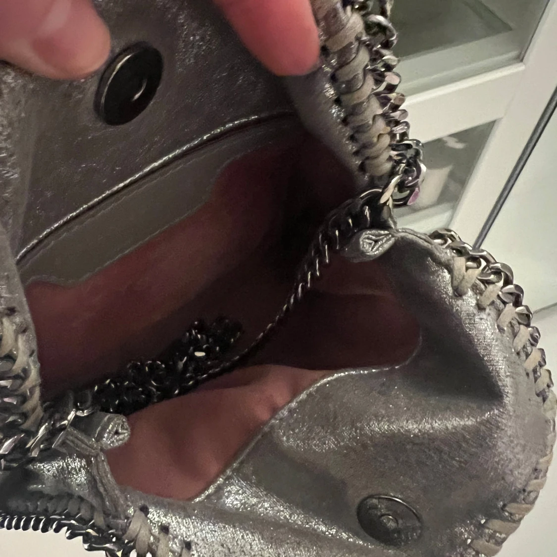 Silver axelväska från Stella McCartney - 3