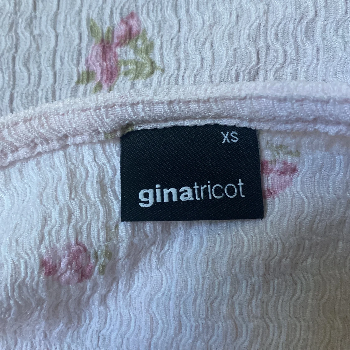 Ljusrosa omlottklänning Gina Tricot XS - 1