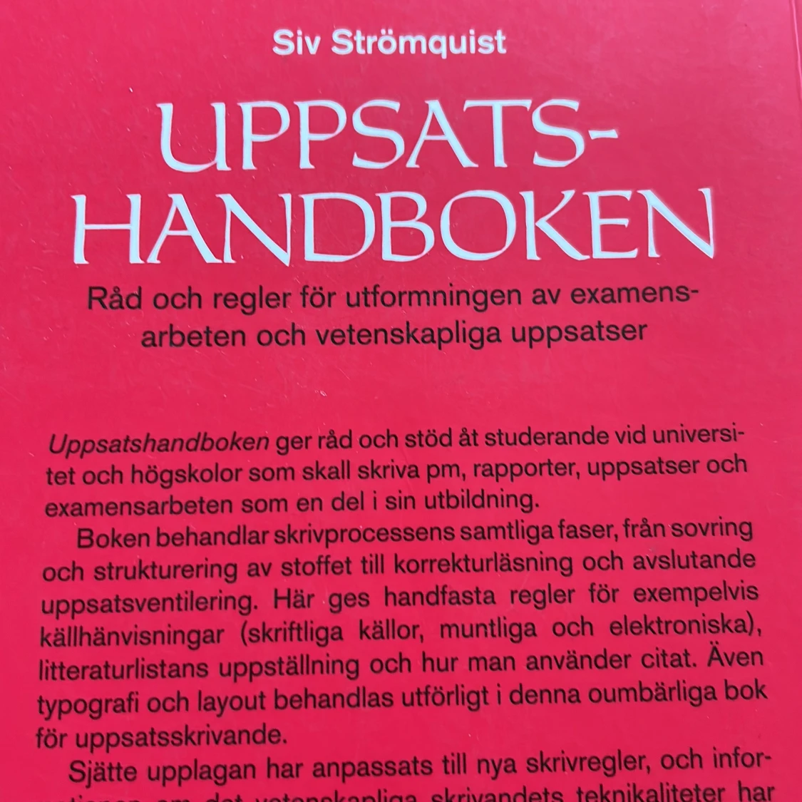Uppsatshandboken - 3
