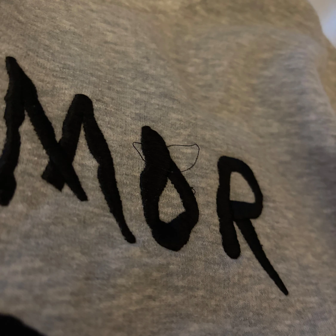 Grå hoodie Mi Amor Mira Paris S - 4