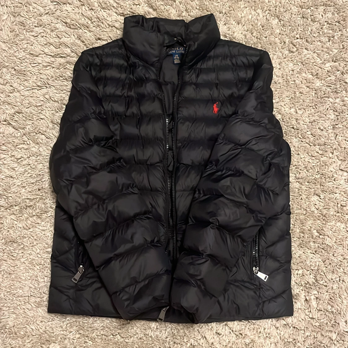 Svart pufferjacka från Polo Ralph Lauren