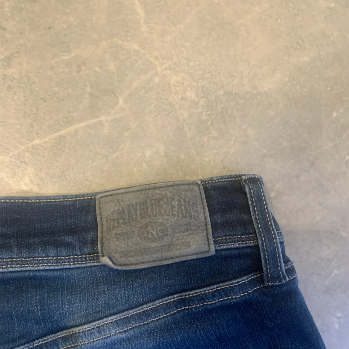 Replay Hyperflex mörkblå jeans aldrig använda  - 2