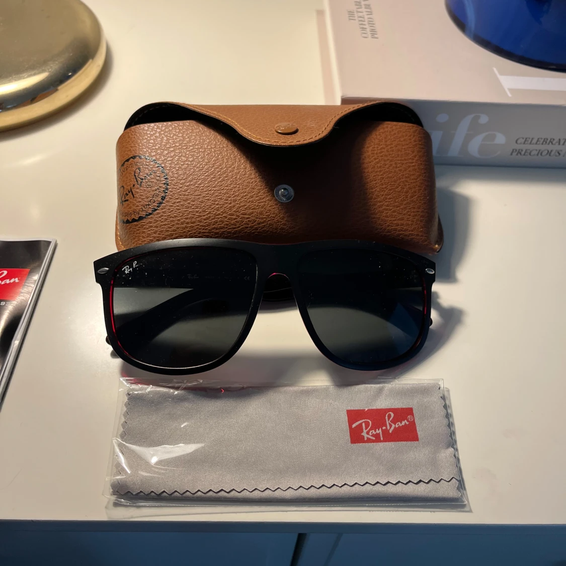 Svarta Ray-Ban Wayfarer solglasögon - 2