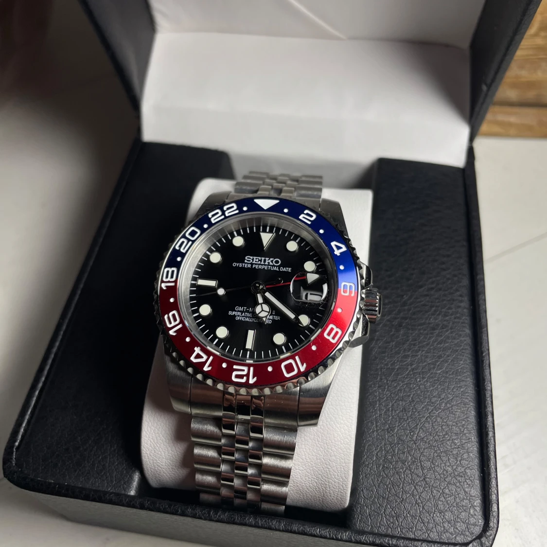 Seiko GMT-Master II Pepsi mod - 1