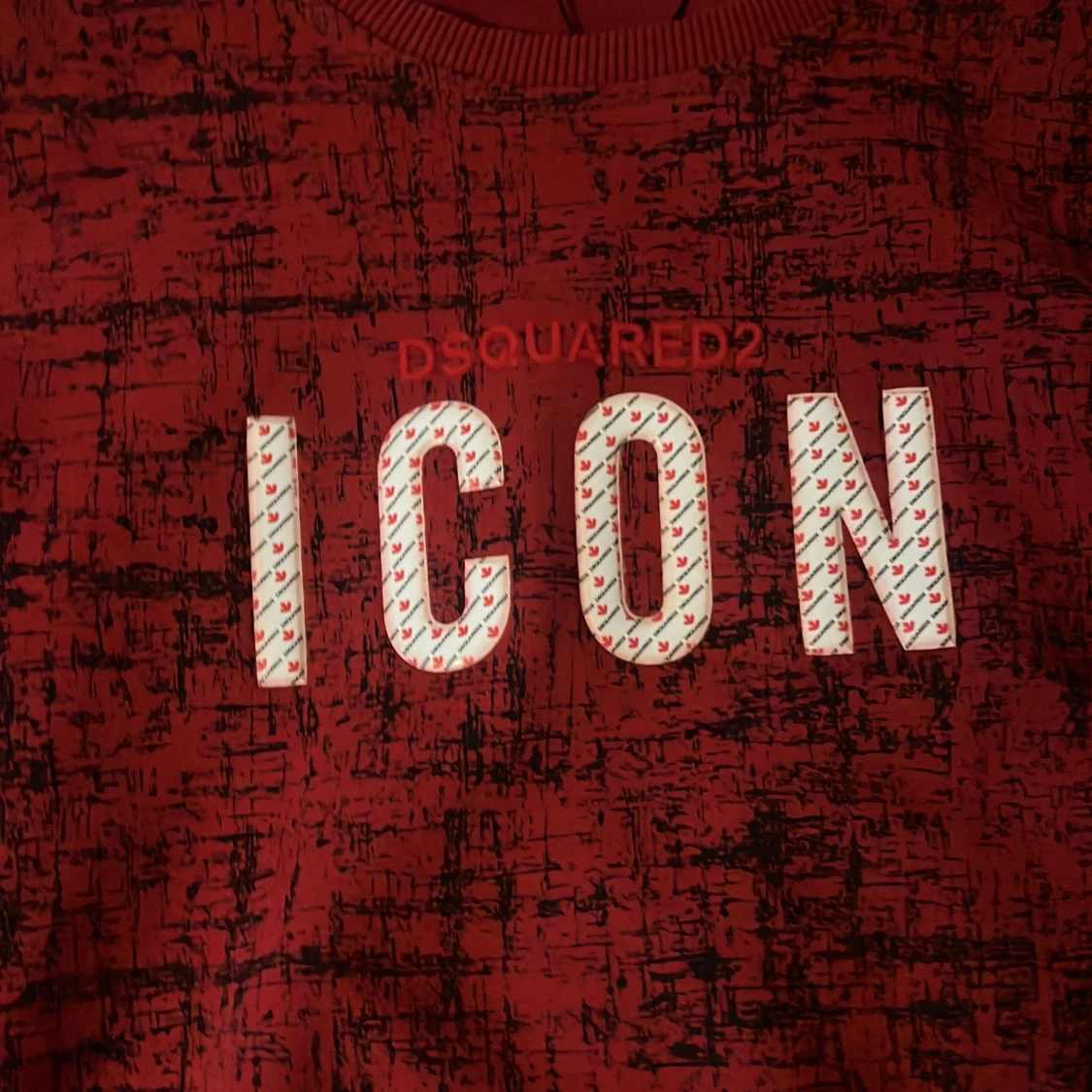 Röd Dsquared2 ICON sweatshirt S - 2