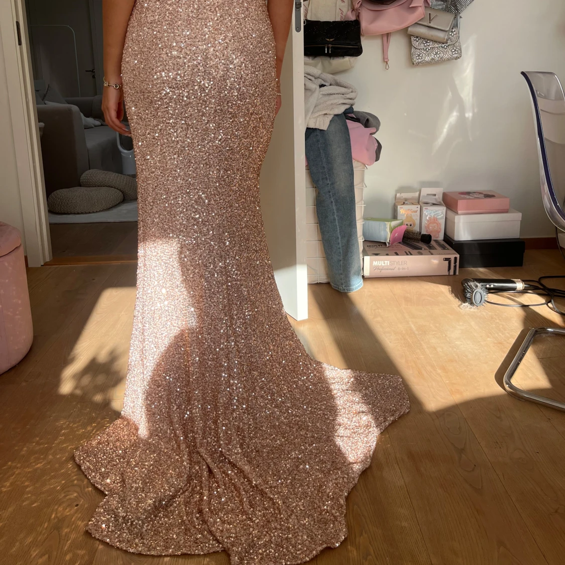 Balklänning guld - 3