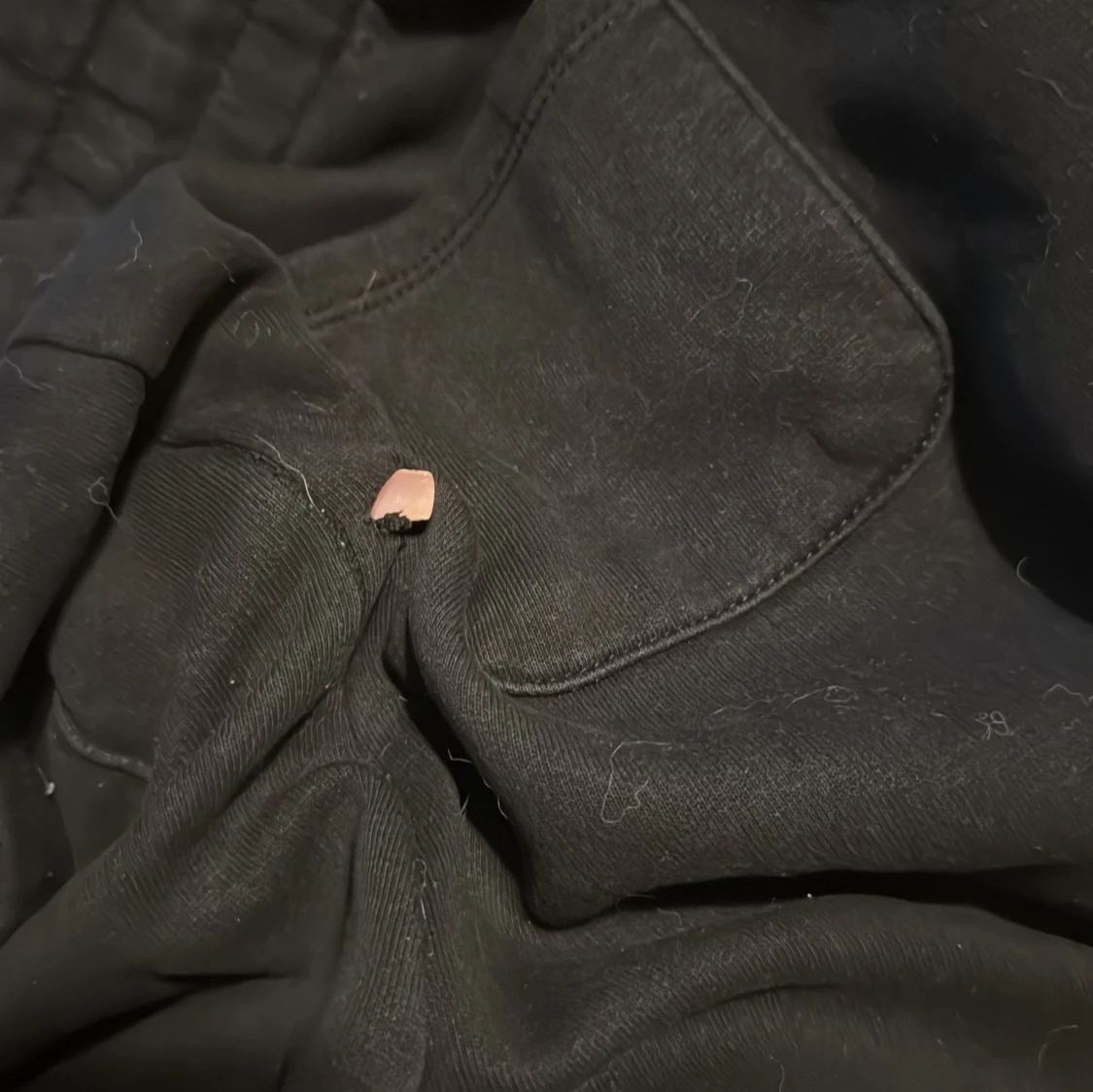 Svarta mjukisbyxor med dragsko - 4