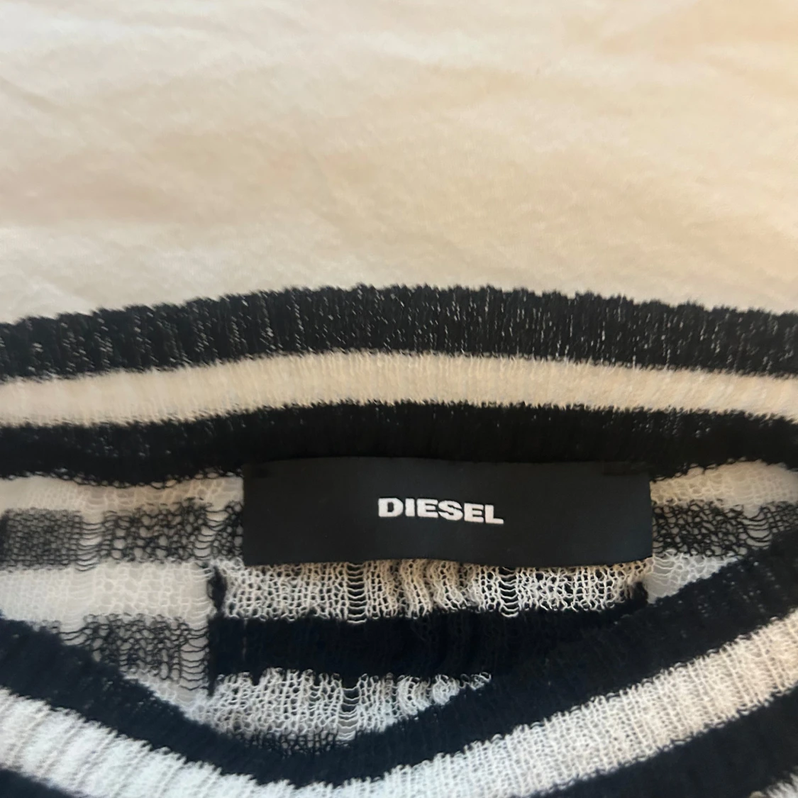 Randig stickad topp från Diesel - 1