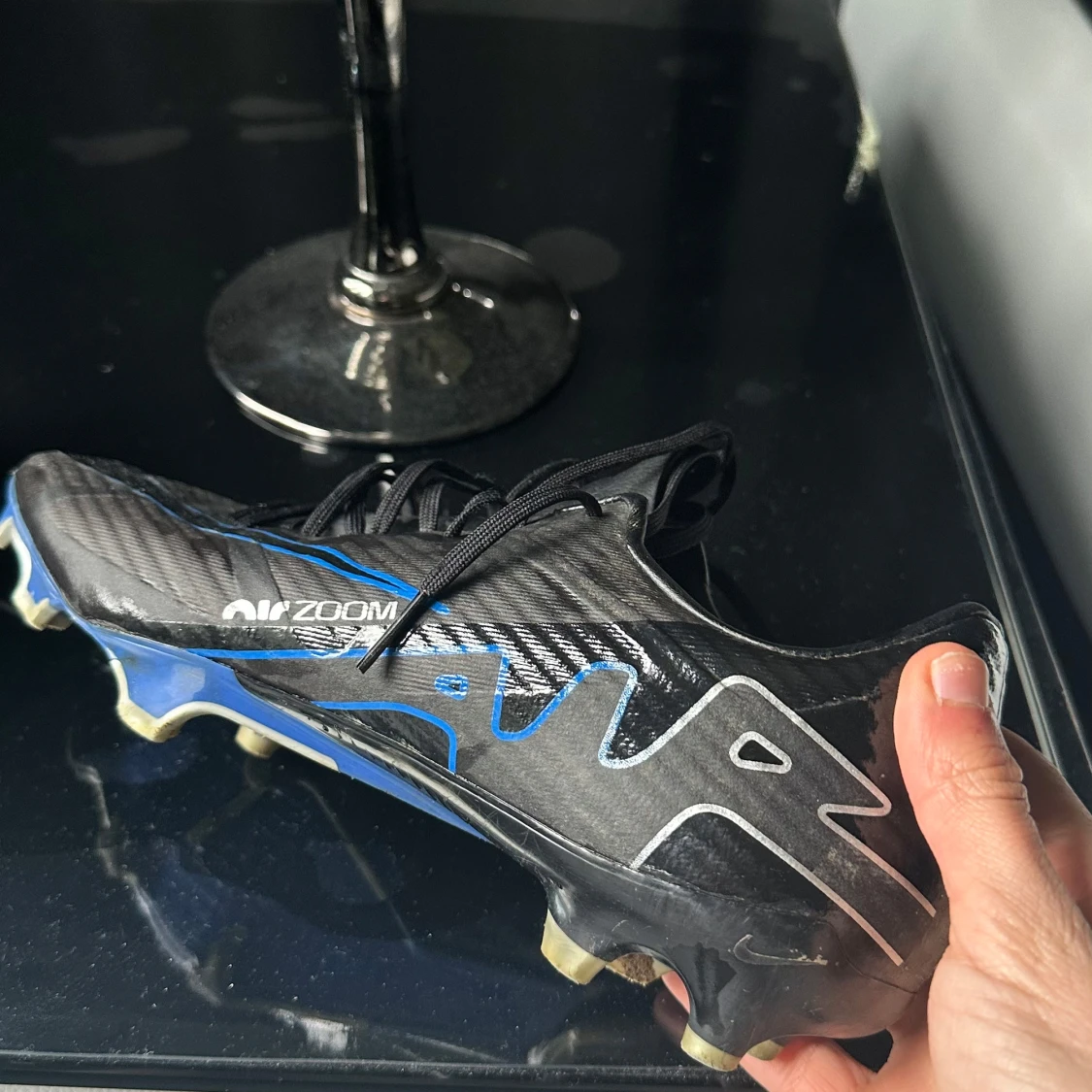 Nike Zoom fotbollsskor svart/blå - 2