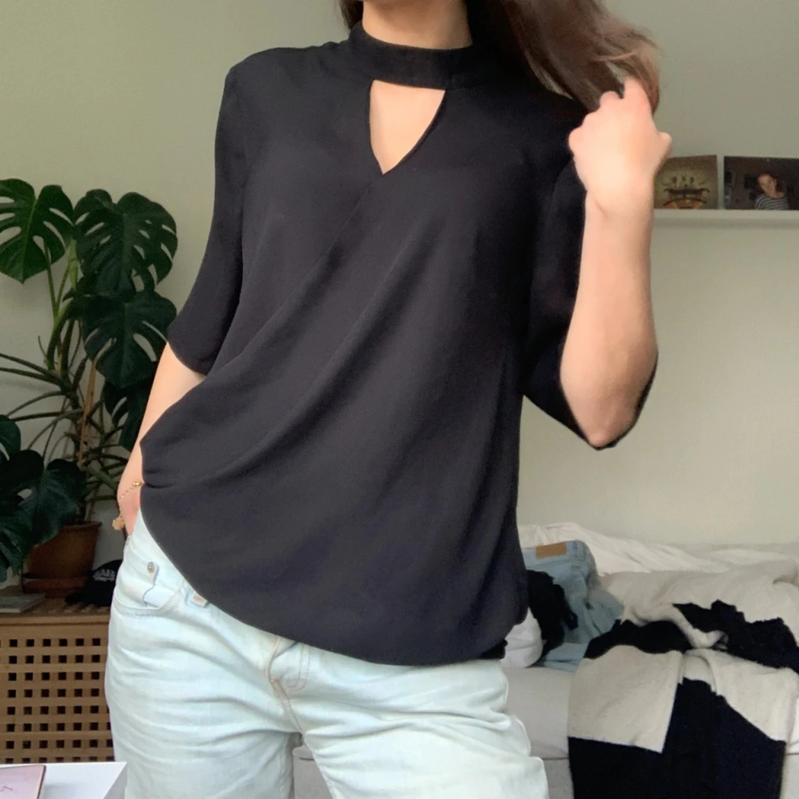 Svart topp - 90
