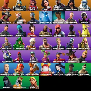 Peely acc - Säljer ett forre konto! Med peely o lite annat skit.