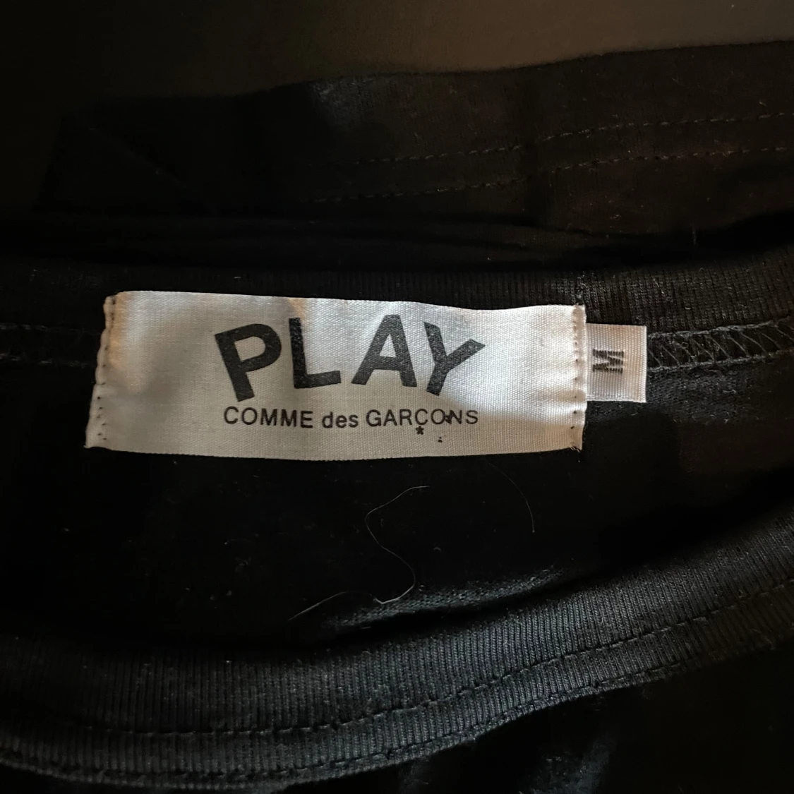 Svart CDG T-shirt - 1