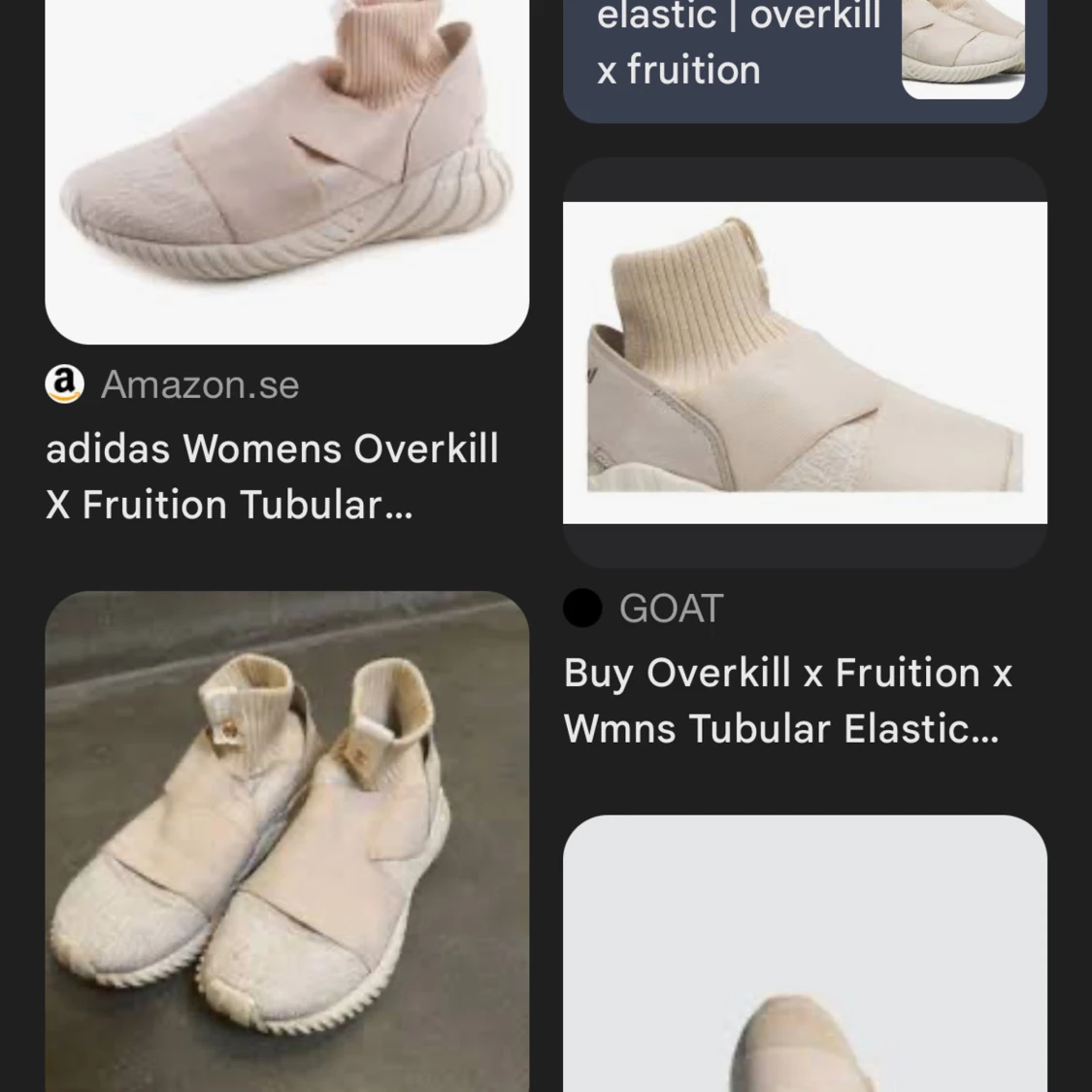 Adidas Overkill x Fruition Tubular Elastic - 1