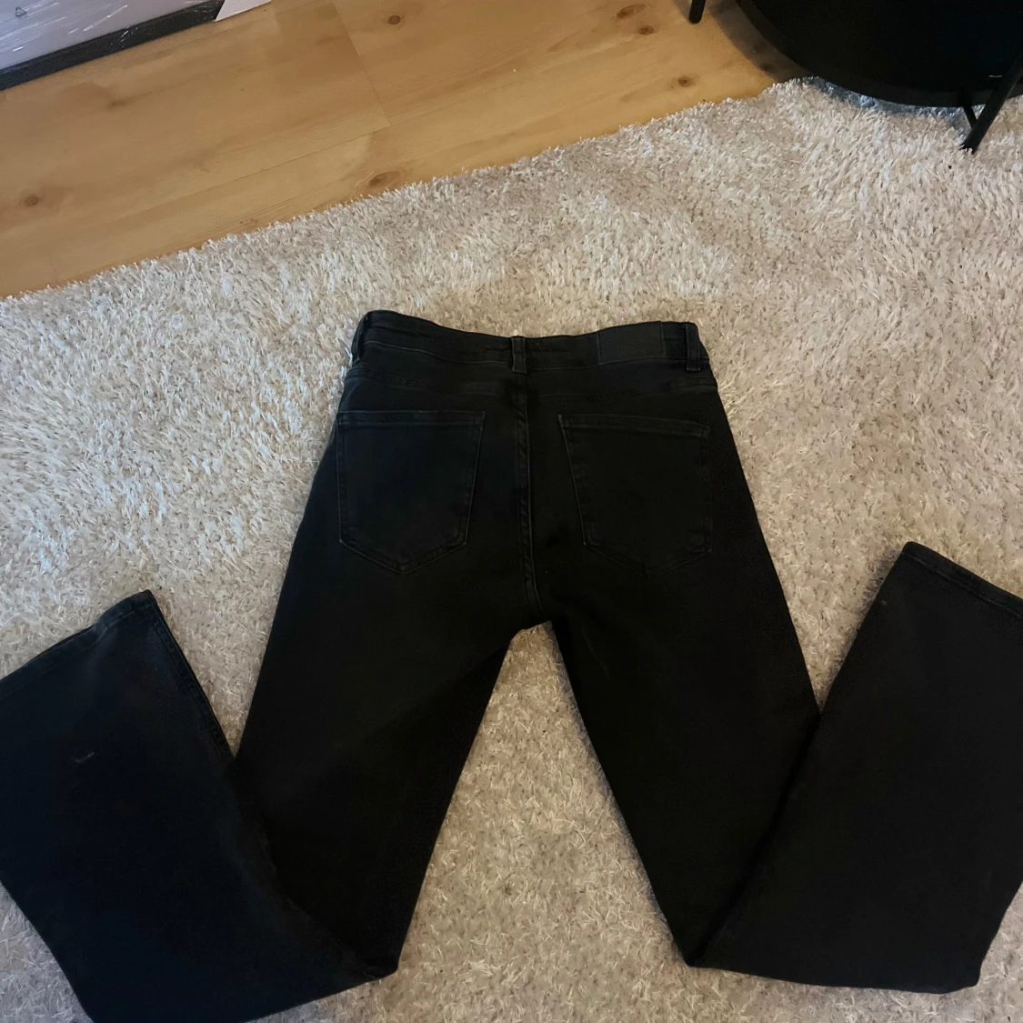 Svarta jeansbyxor från 157 - 1