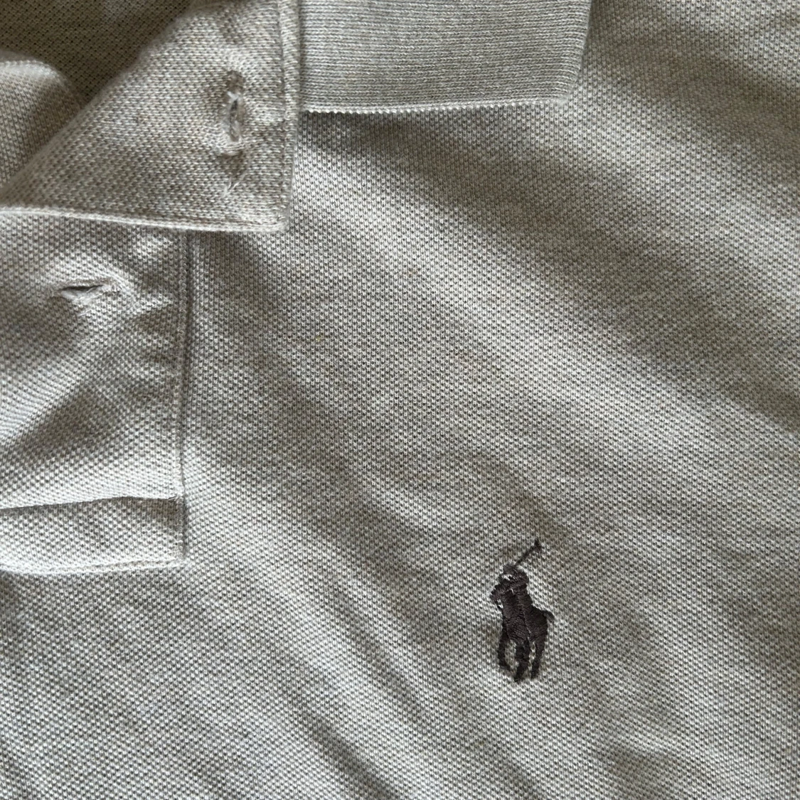 Beige pikétröja från Polo Ralph Lauren - 1