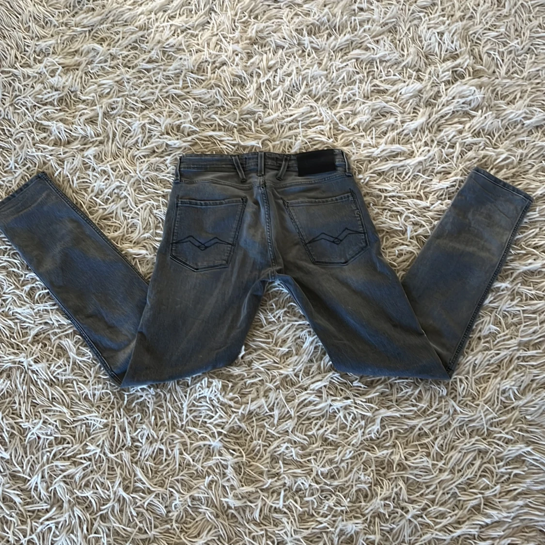 Replay Anbass grå slim jeans - 2
