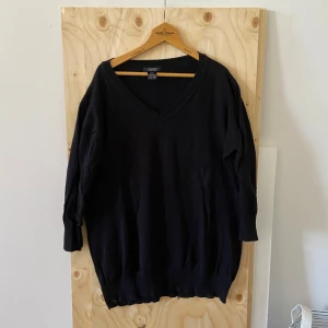 Svart sweatshirt i ull - Fint skick, lite katthår på.
