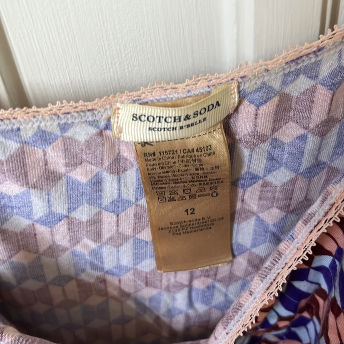 Mönstrad linnetopp från Scotch & Soda - 2