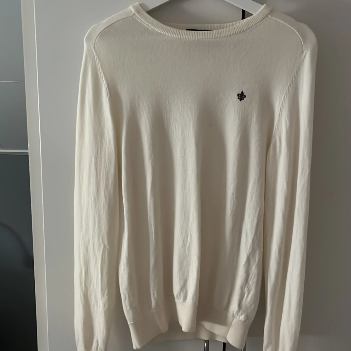 Vit bomullströja från Morris 