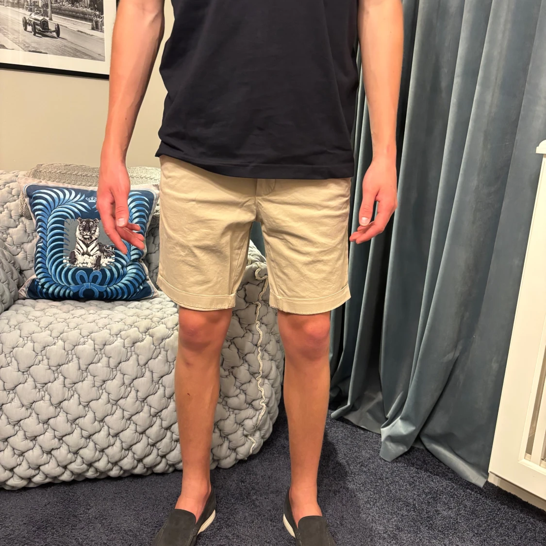 Beige shorts från Boggi Milano - 1