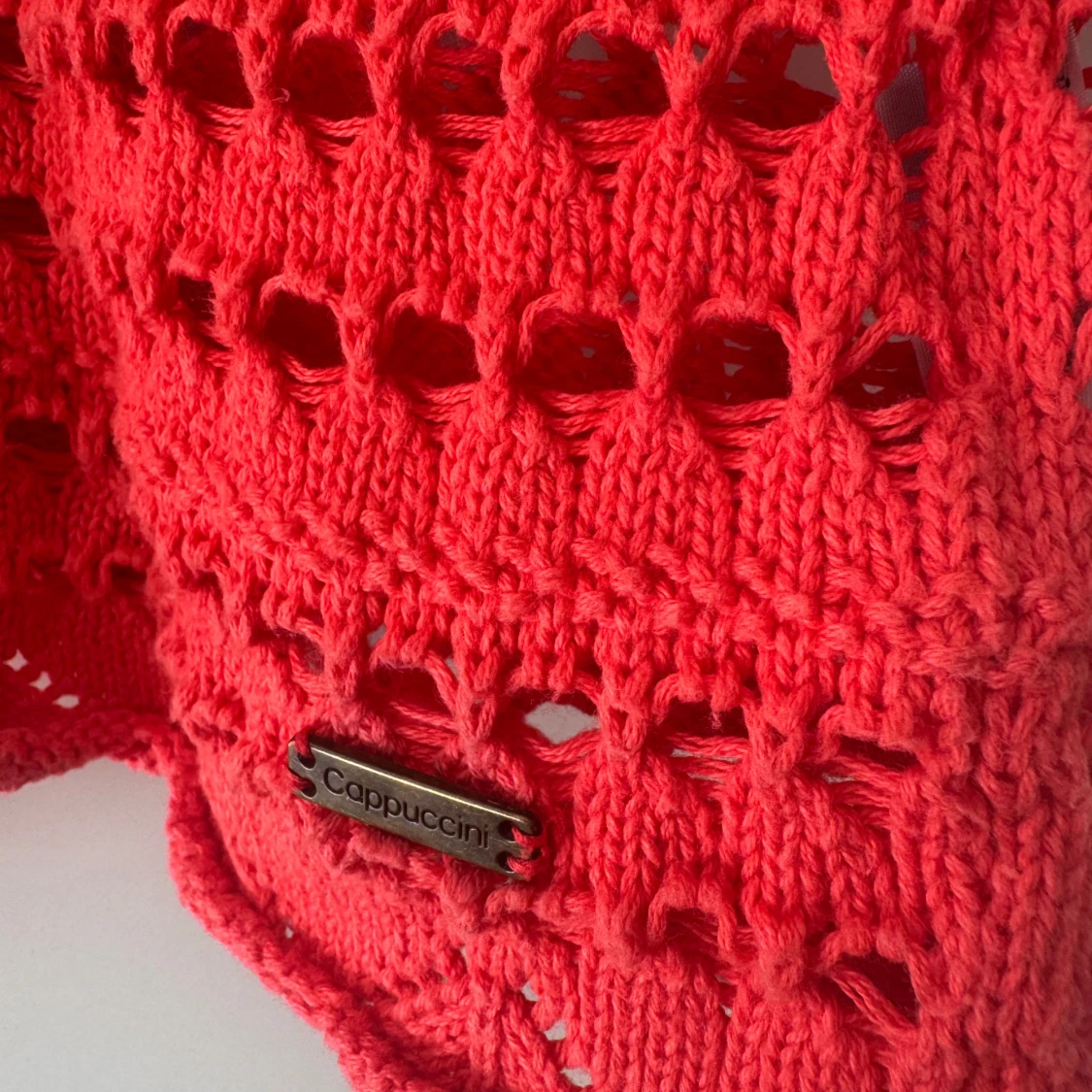 Korall stickad tröja från Cappuccini XL - 3