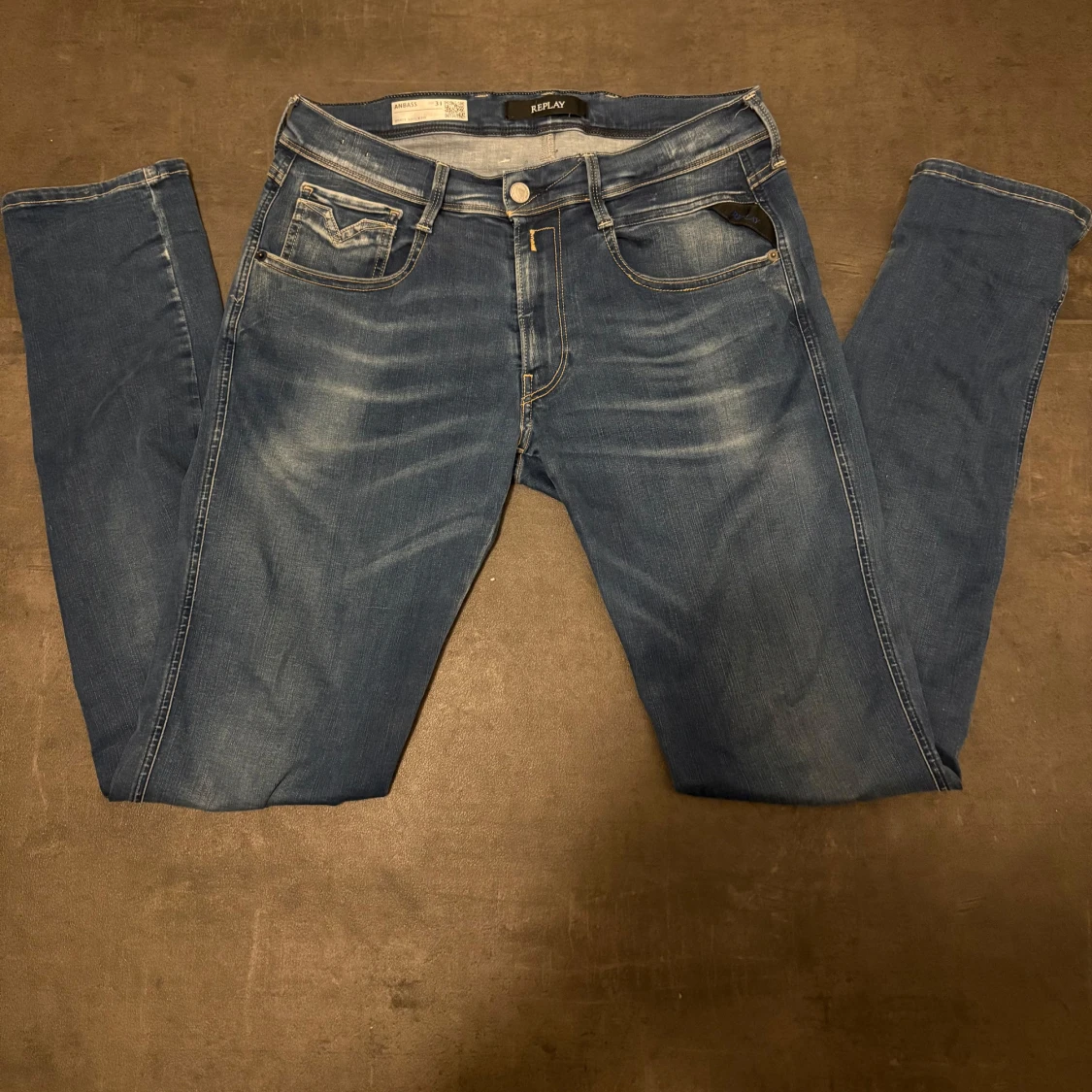 Blå jeans från Replay