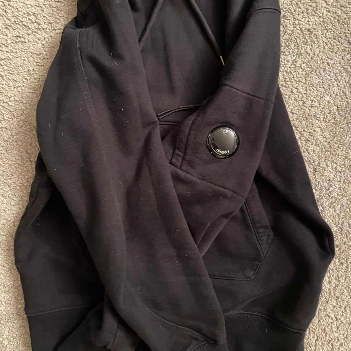 Svart CP Company hoodie - 2