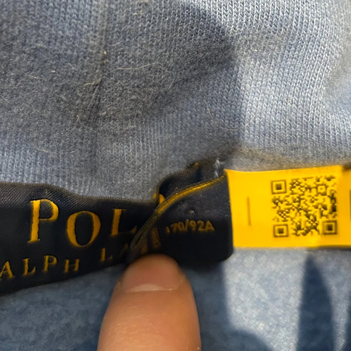 Blå hoodie från Ralph Lauren - 3