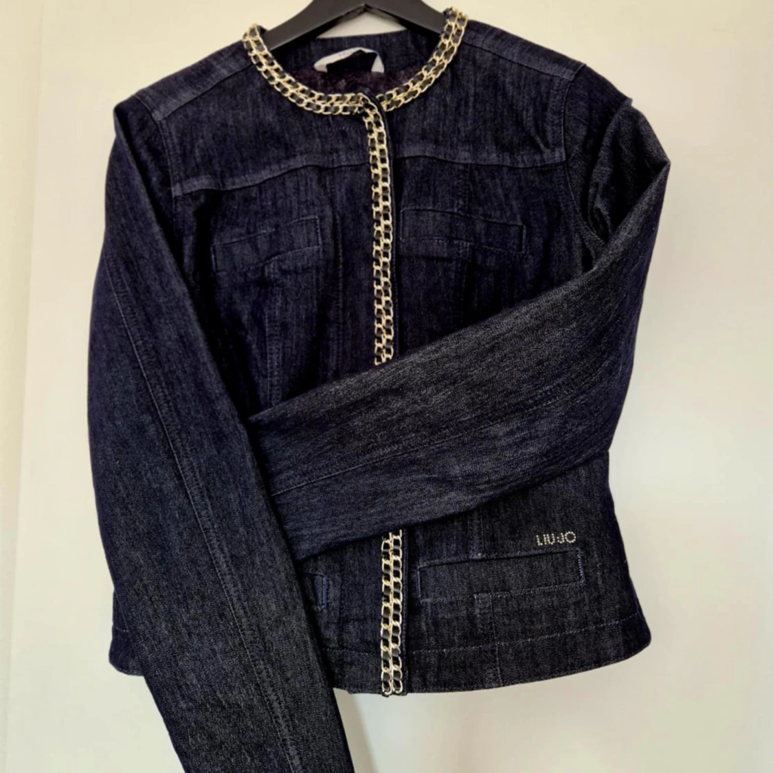 Mörkblå jeansjacka från Liu Jo