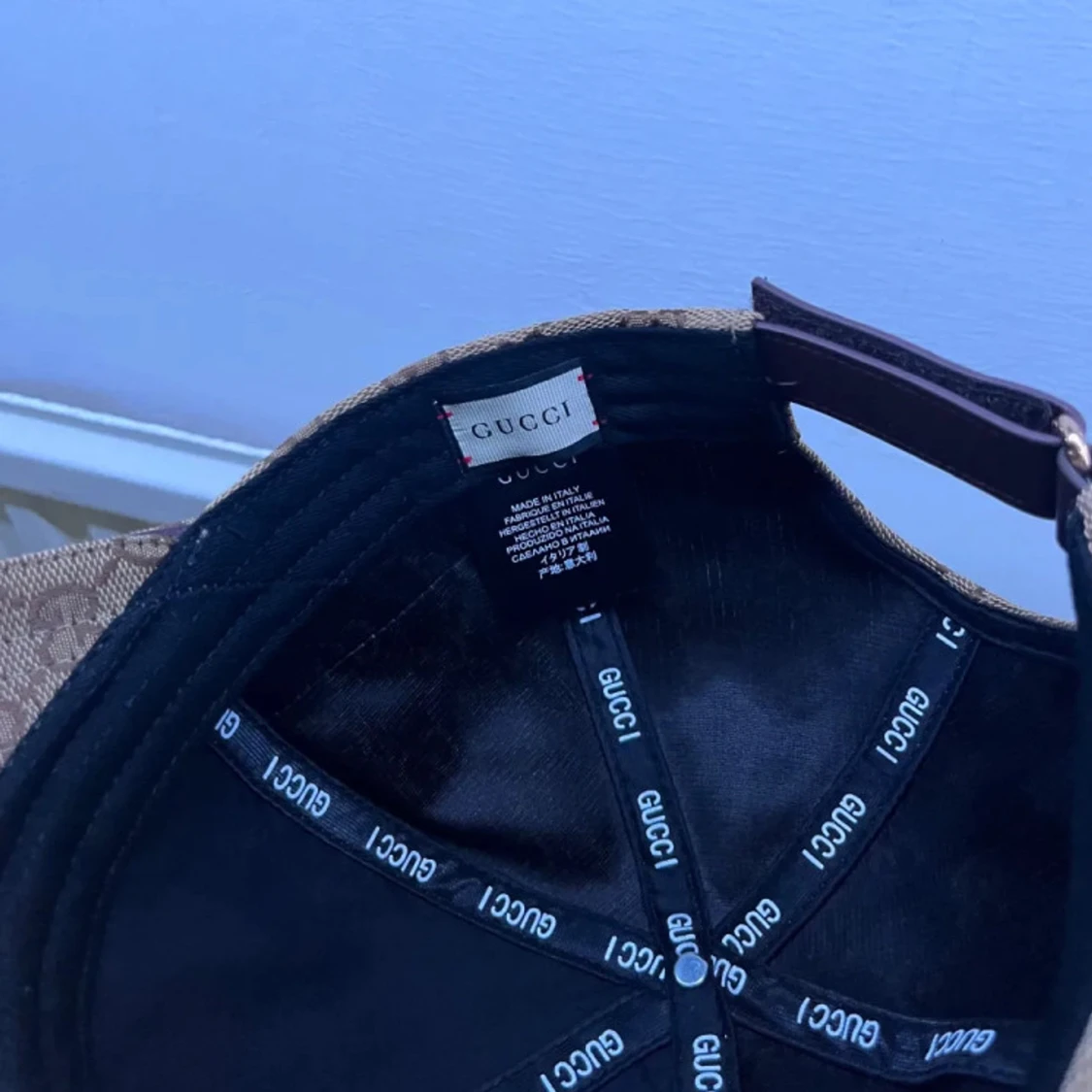 Beige Gucci keps. Onesize - 3