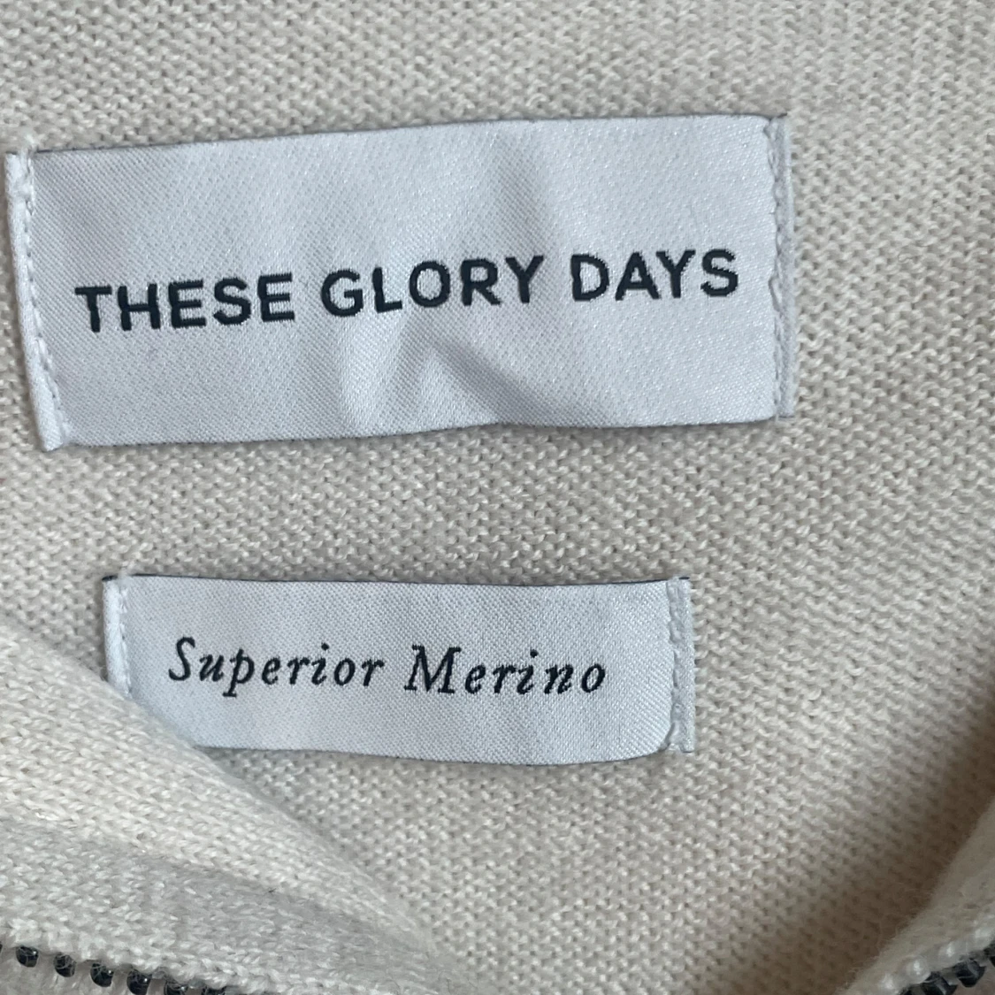 merinoulltröja från These Glory Days - 1