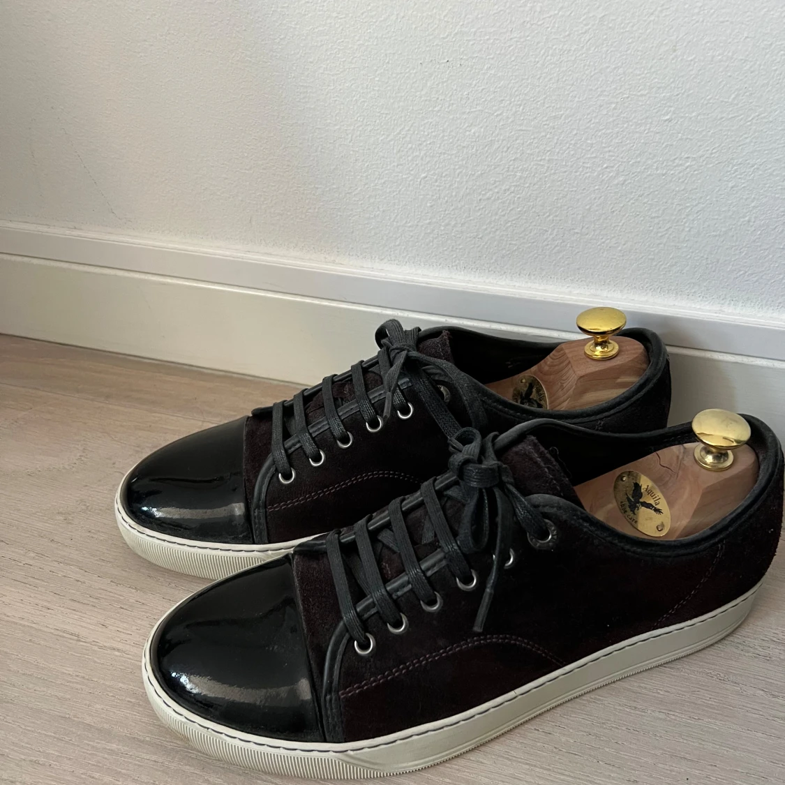 Lanvin cap toe sneakers