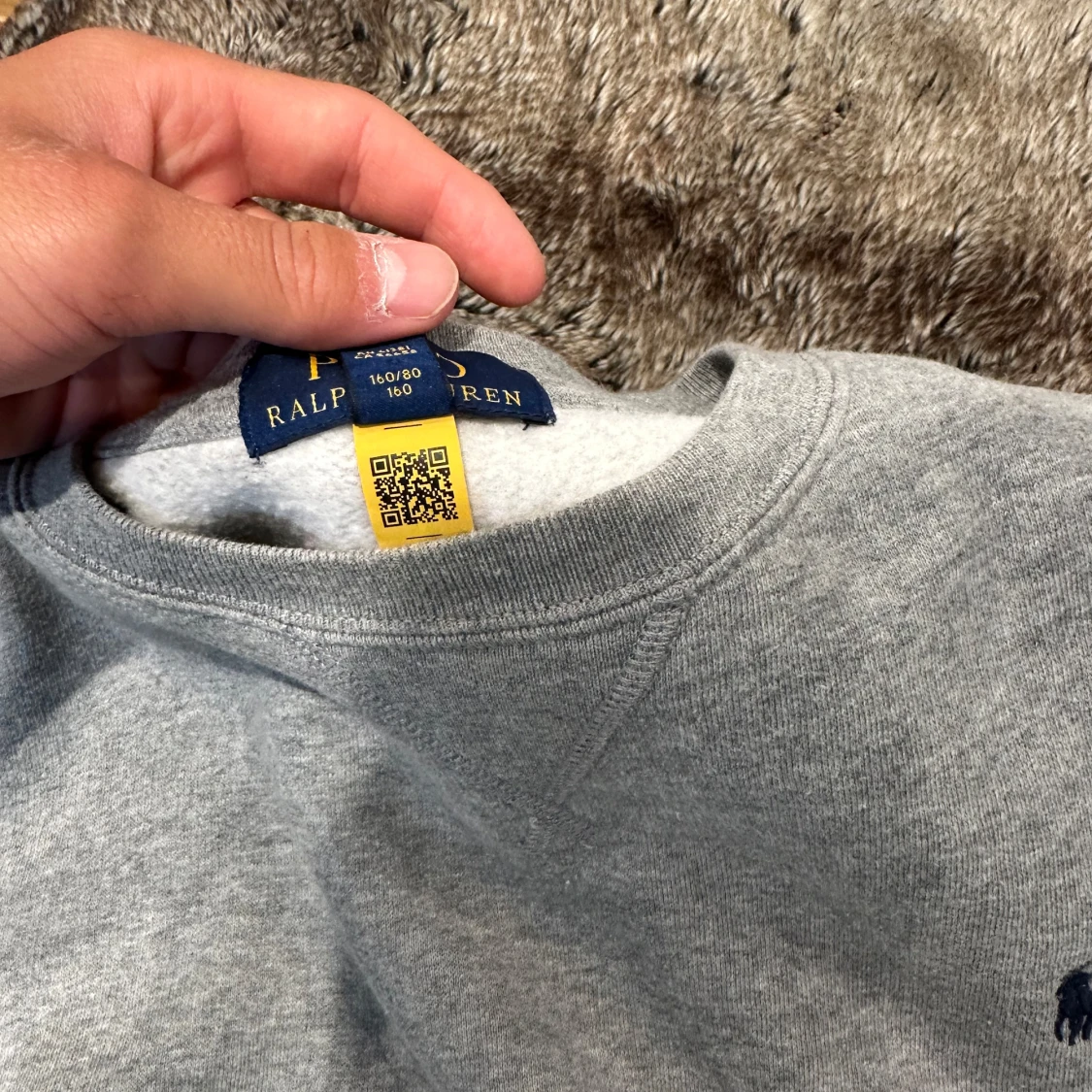 Grå sweatshirt från Polo Ralph Lauren - 3