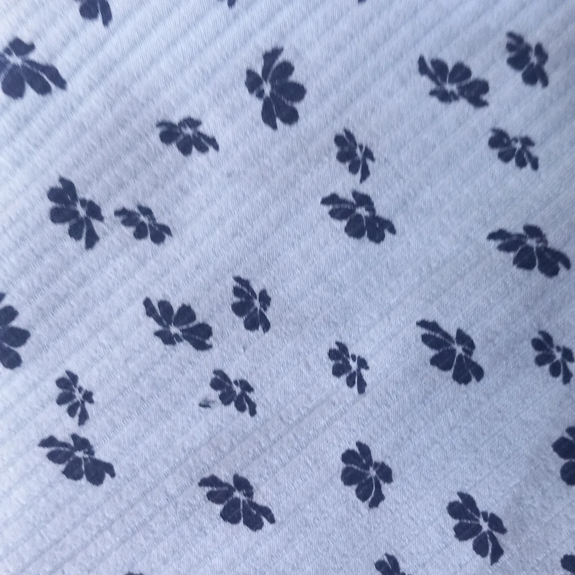 Blommig ljusblå klänning Stories S - 3