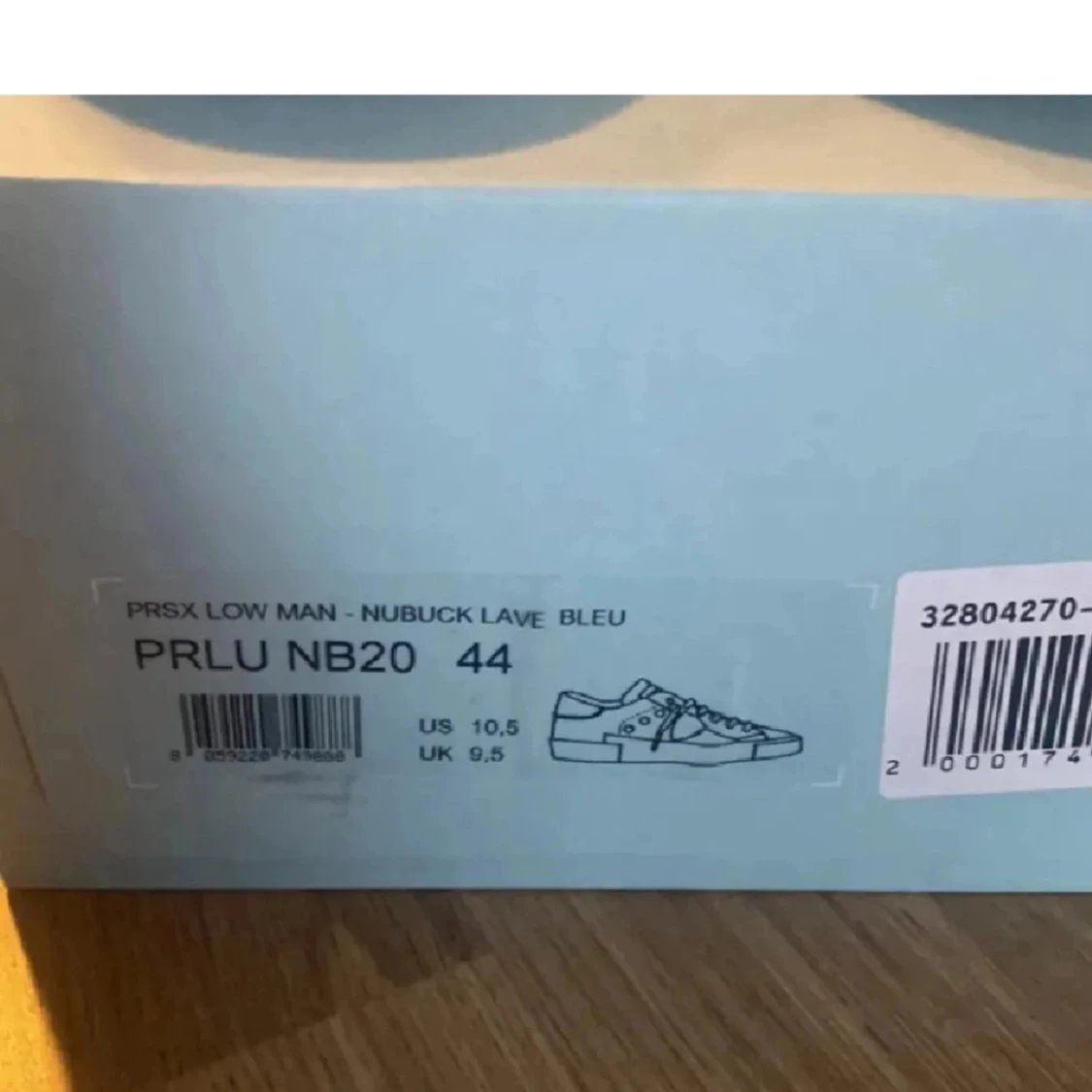 Blå sneakers från Philippe Model - 2